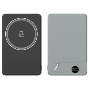 KİLYOS 10.000 MAH SİYAH MAGSAFE & WIRELESS STANDLI POWERBANK