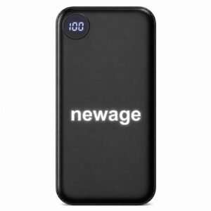 KUMBURNU 10.000 MAH SİYAH LEDLİ POWERBANK