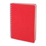 BATIKENT KIRMIZI SPİRALLİ TARİHSİZ DEFTER (15X21 CM)
