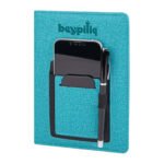 MEŞRUTİYET TURKUAZ TARİHSİZ DEFTER (15X21 CM)