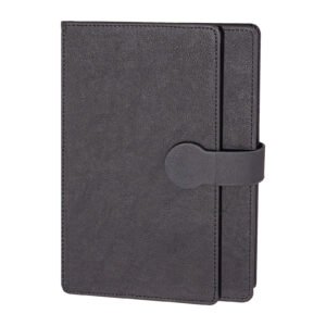 SARAY SİYAH TARİHSİZ DEFTER (15X21 CM)