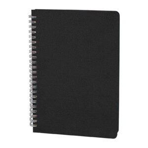 AKYURT SİYAH SPİRALLİ TARİHSİZ DEFTER (13X21 CM)