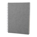 ALTINDAĞ GRİ KARELİ SPİRALLİ TARİHSİZ DEFTER (17X24 CM)