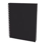SEĞMENLER SİYAH KARELİ SPİRALLİ TARİHSİZ DEFTER (19X25 CM)
