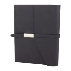 MOGAN SİYAH TARİHSİZ DEFTER (15x21 CM)