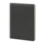 GİMAT SİYAH TARİHLİ SPİRALLİ GÜNLÜK AJANDA (20X28 CM)