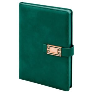 ÖVEÇLER YEŞİL TARİHSİZ DEFTER (15X21 CM)