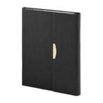 BAĞLICA SİYAH TARİHSİZ DEFTER (15X21 CM)