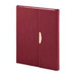 BAĞLICA BORDO TARİHSİZ DEFTER (15X21 CM)