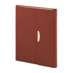 BAĞLICA KAHVERENGİ TARİHSİZ DEFTER (15X21 CM)