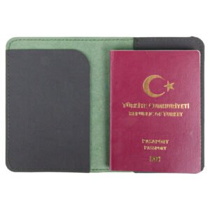 PASAPORTLUK YEŞİL DERİ
