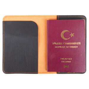 PASAPORTLUK TURUNCU DERİ
