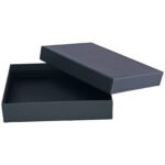 SELVİ SİYAH GEÇME KAPAK POWERBANK KUTU (17X13X3 CM)